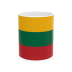 Lithuania Flag Mug | Patriotic Coffee Cup | Gift for Expats, Lithuania Heritage & Travelers