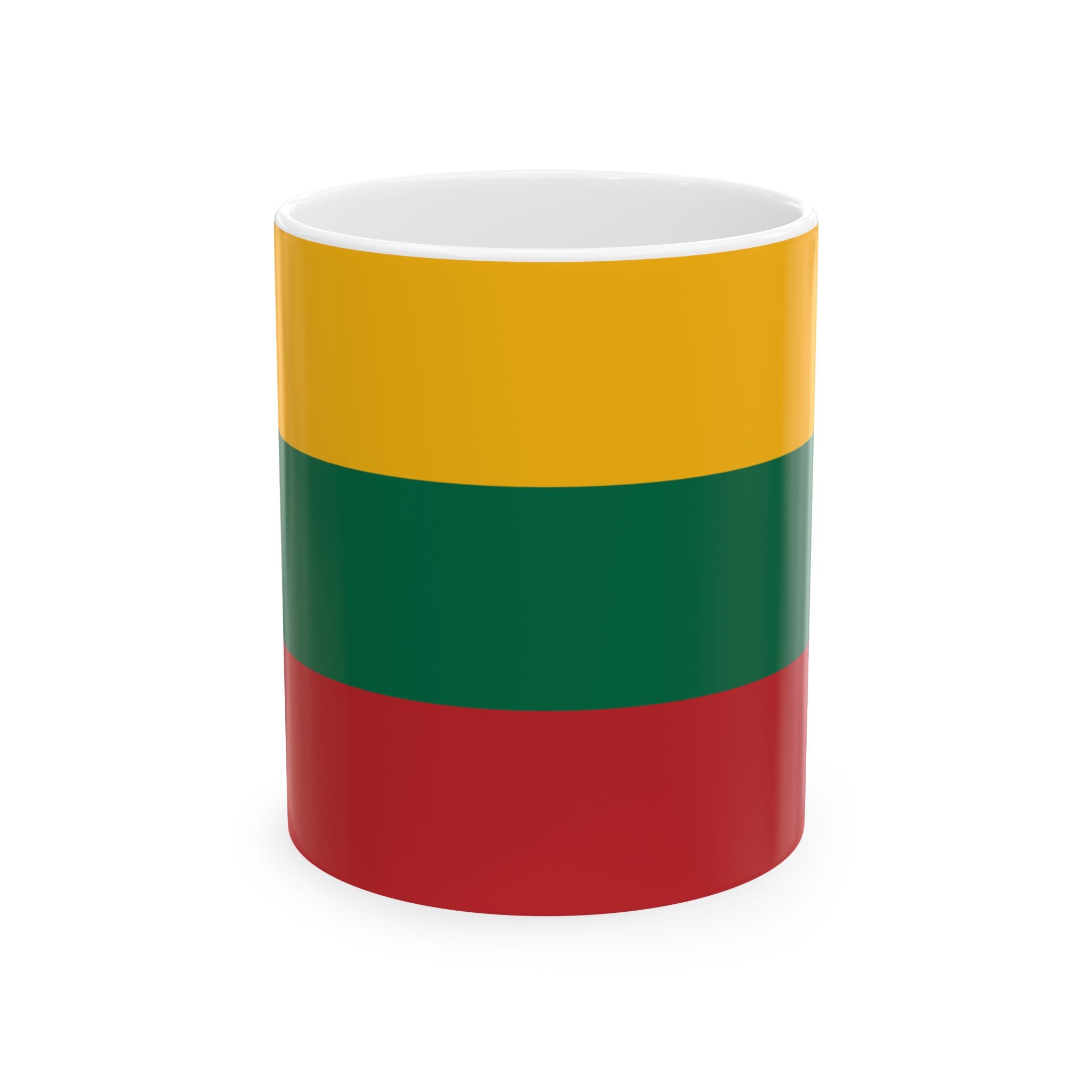 Lithuania Flag Mug | Patriotic Coffee Cup | Gift for Expats, Lithuania Heritage & Travelers