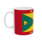 Grenada Flag Mug | Patriotic Coffee Cup | Gift for Expats, Grenada Heritage & Travelers