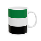 United Arab Emirates Flag Mug | Patriotic Coffee Cup | Gift for Expats, United Arab Emirates Heritage & Travelers