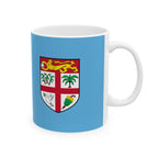 Fiji Flag Mug | Patriotic Coffee Cup | Gift for Expats, Fiji Heritage & Travelers