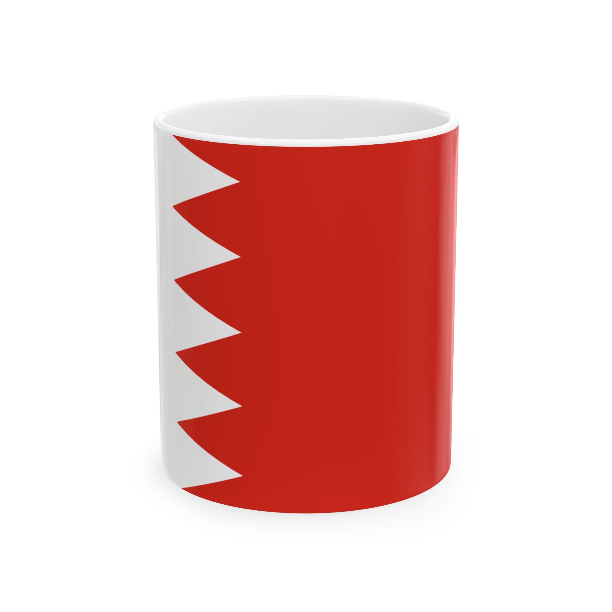 Bahrain Flag Mug | Patriotic Coffee Cup | Gift for Expats, Bahrain Heritage & Travelers