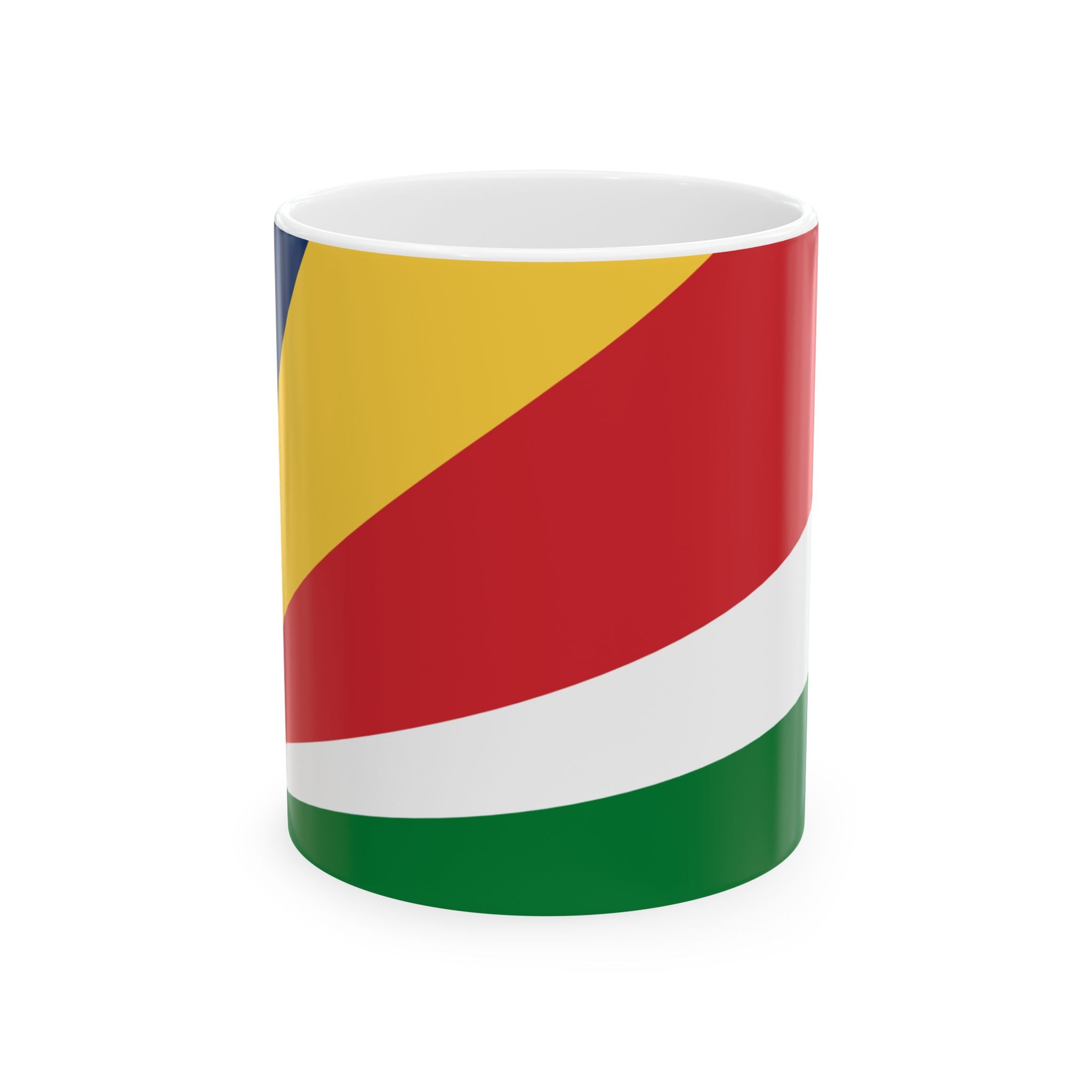 Seychelles Flag Mug | Patriotic Coffee Cup | Gift for Expats, Seychelles Heritage & Travelers