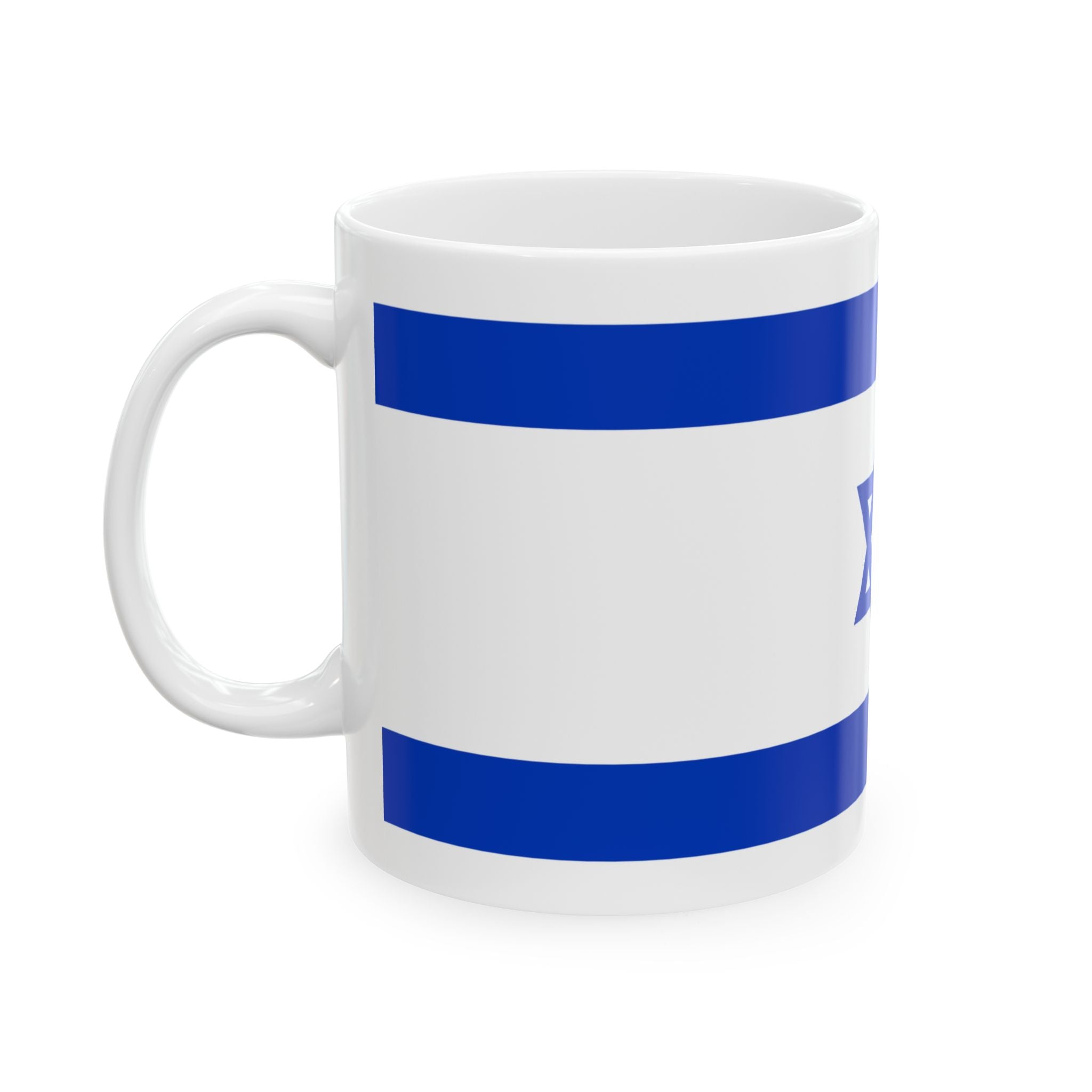 Israel Flag Mug | Patriotic Coffee Cup | Gift for Expats, Israel Heritage & Travelers