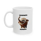 Cocofanto Elefanto Mug | Italian Brainrot Mug | Funny Meme Coffee Mug | Viral TikTok Gift | Ceramic Coffee Cup