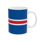 Iceland Flag Mug | Patriotic Coffee Cup | Gift for Expats, Iceland Heritage & Travelers