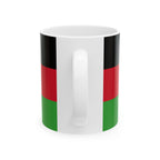 Malawi Flag Mug | Patriotic Coffee Cup | Gift for Expats, Malawi Heritage & Travelers