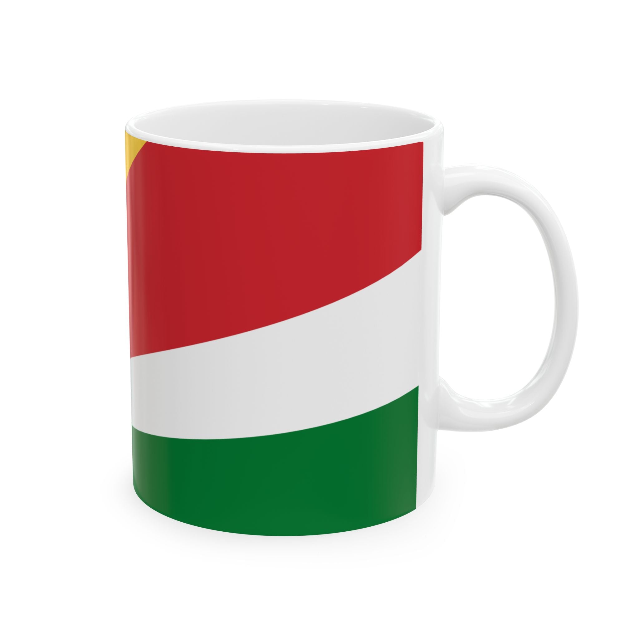 Seychelles Flag Mug | Patriotic Coffee Cup | Gift for Expats, Seychelles Heritage & Travelers