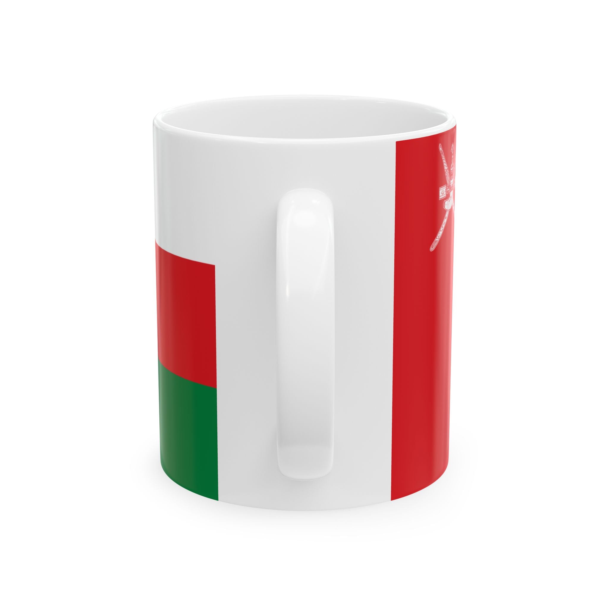 Oman Flag Mug | Patriotic Coffee Cup | Gift for Expats, Oman Heritage & Travelers