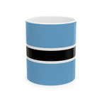 Botswana Flag Mug | Patriotic Coffee Cup | Gift for Expats, Botswana Heritage & Travelers