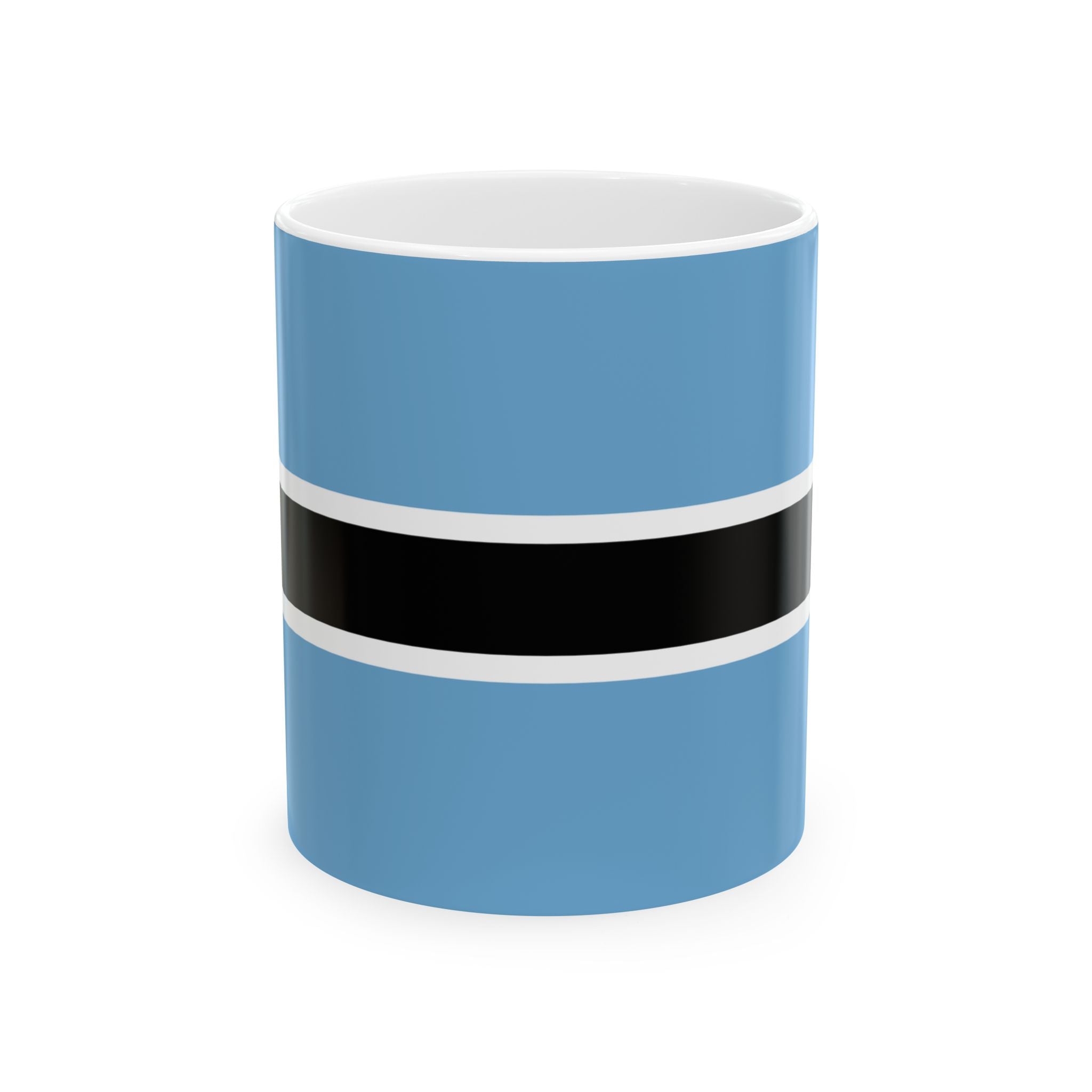 Botswana Flag Mug | Patriotic Coffee Cup | Gift for Expats, Botswana Heritage & Travelers