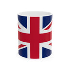 United Kingdom Flag Mug | Patriotic Coffee Cup | Gift for Expats, United Kingdom Heritage & Travelers