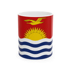 Kiribati Flag Mug | Patriotic Coffee Cup | Gift for Expats, Kiribati Heritage & Travelers