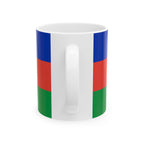 New Caledonia Flag Mug | Patriotic Coffee Cup | Gift for Expats, New Caledonia Heritage & Travelers