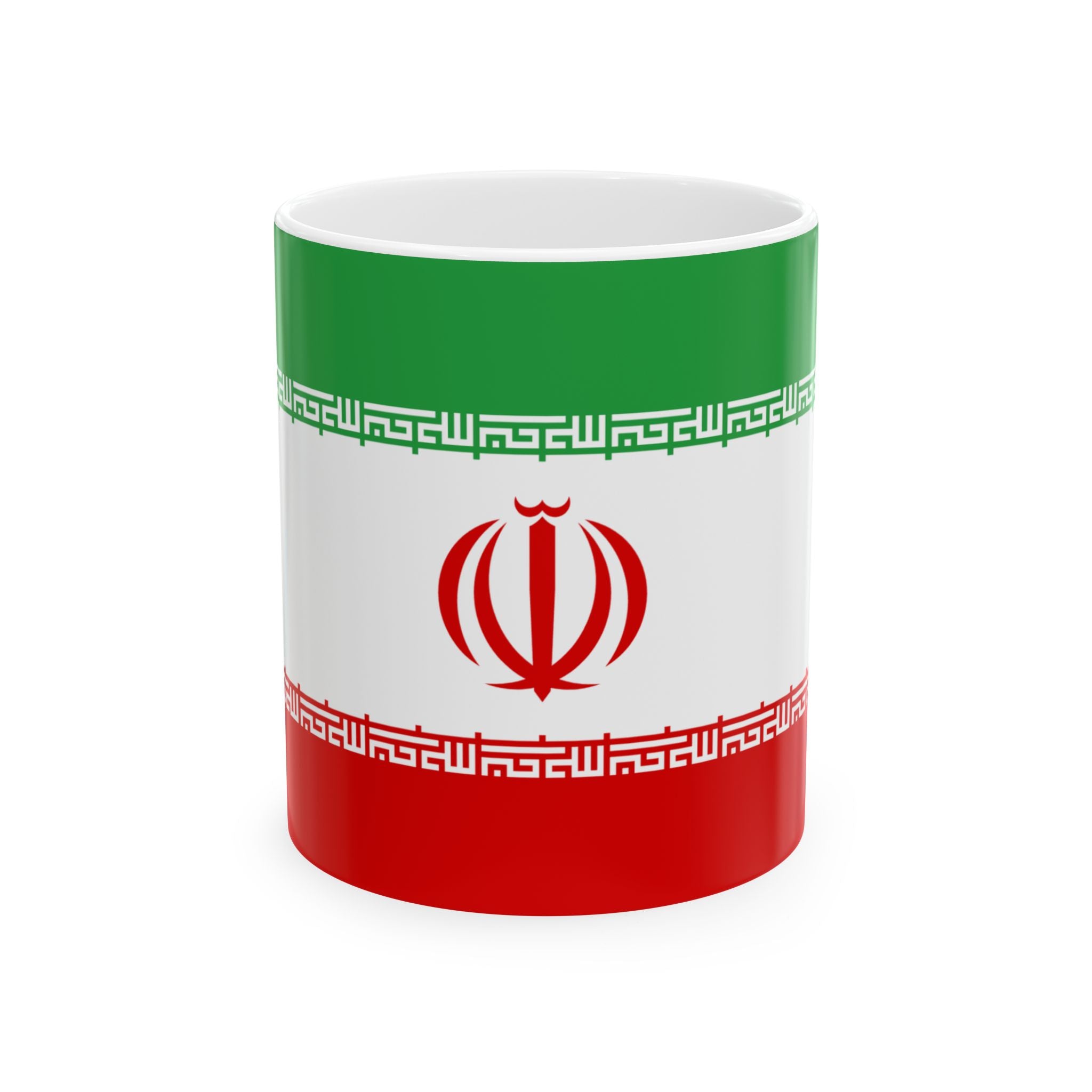 Iran Flag Mug | Patriotic Coffee Cup | Gift for Expats, Iran Heritage & Travelers