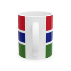 Gambia Flag Mug | Patriotic Coffee Cup | Gift for Expats, Gambia Heritage & Travelers