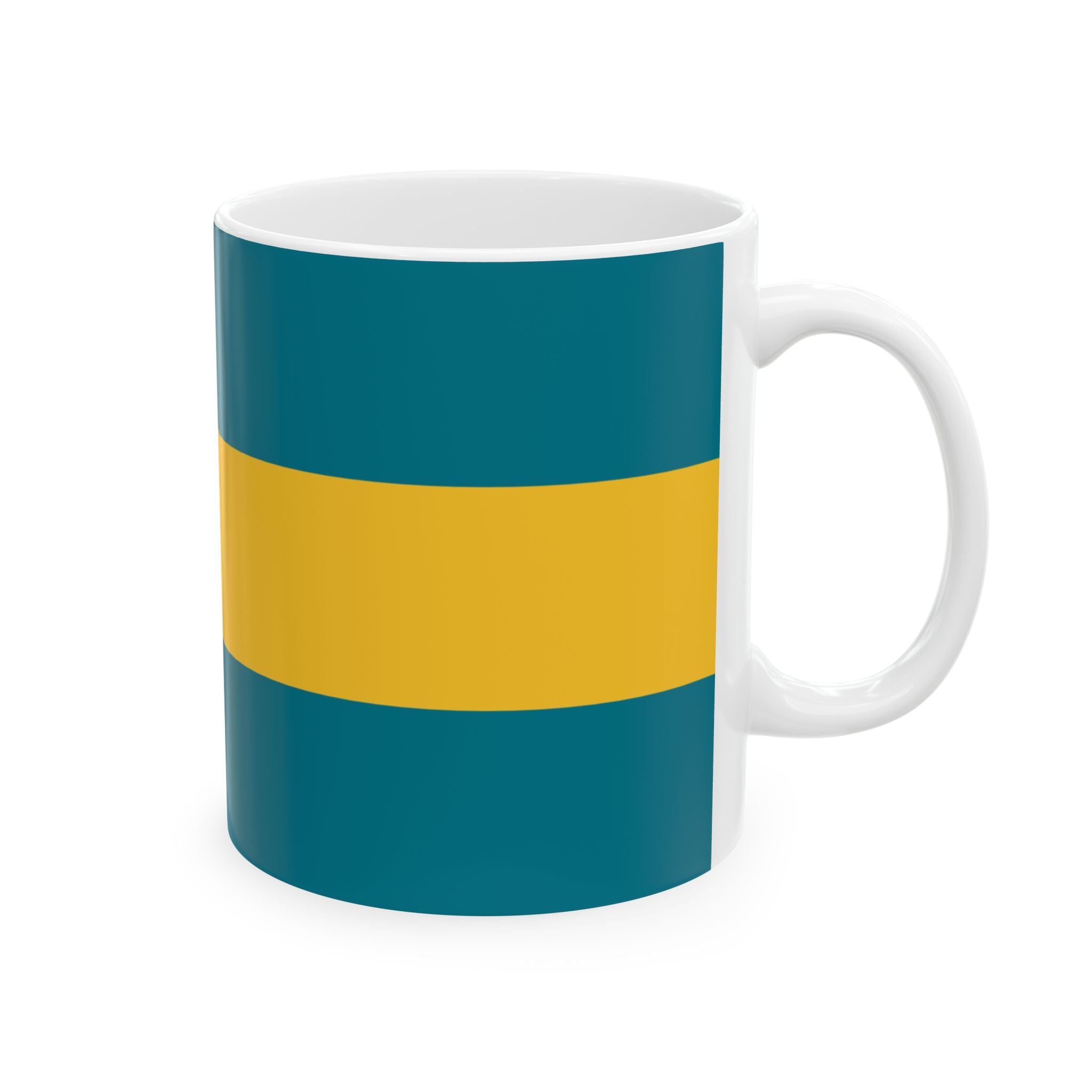 Bahamas Flag Mug | Patriotic Coffee Cup | Gift for Expats, Bahamas Heritage & Travelers
