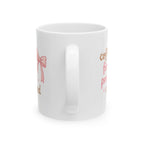 coffee first, pretty second Mug | Cute Girly Coffee Mug | Pink Aesthetic Coffee Cup | Coffee Lover Gift | Feminine Ceramic Mug