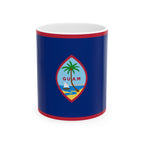 Guam Flag Mug | Patriotic Coffee Cup | Gift for Expats, Guam Heritage & Travelers
