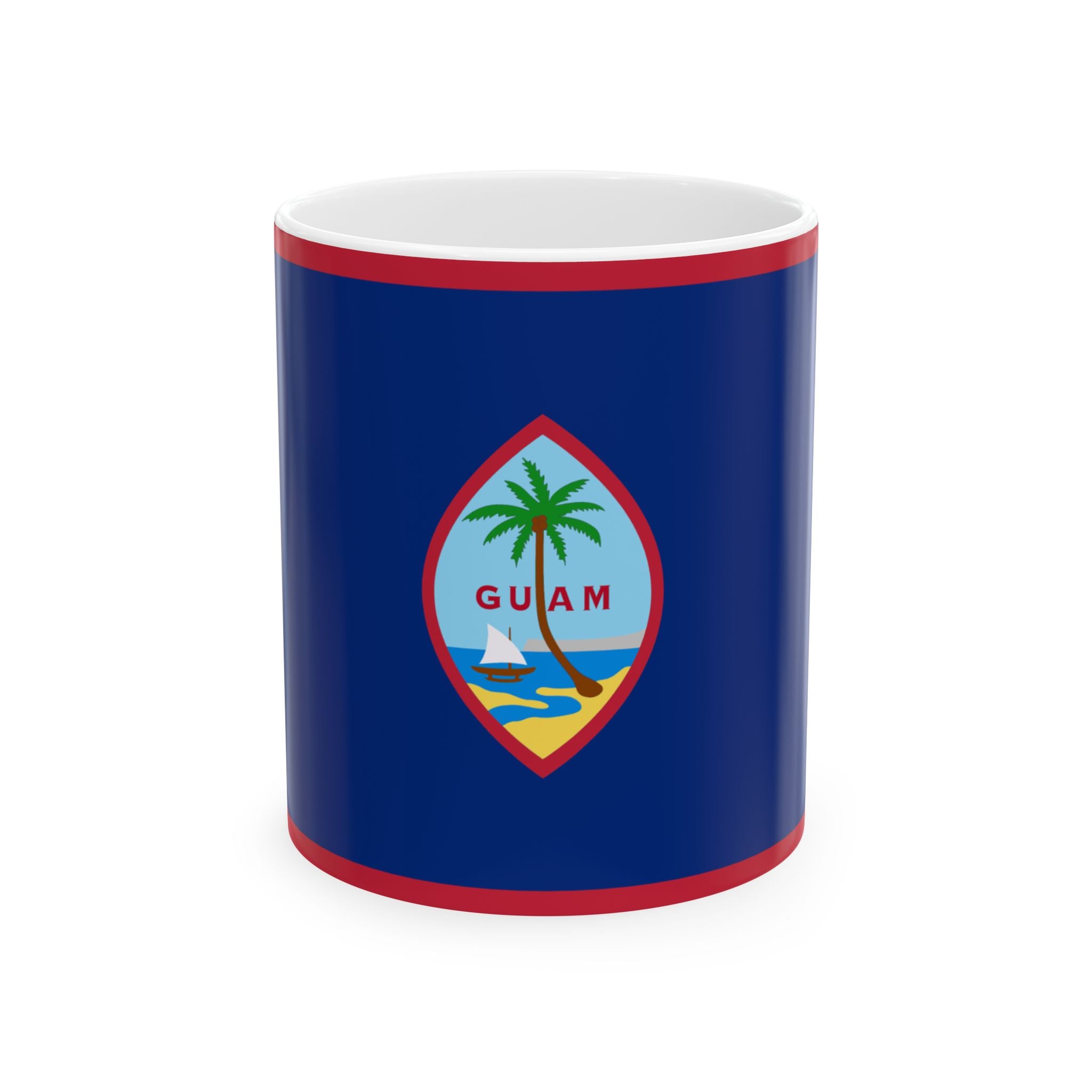 Guam Flag Mug | Patriotic Coffee Cup | Gift for Expats, Guam Heritage & Travelers