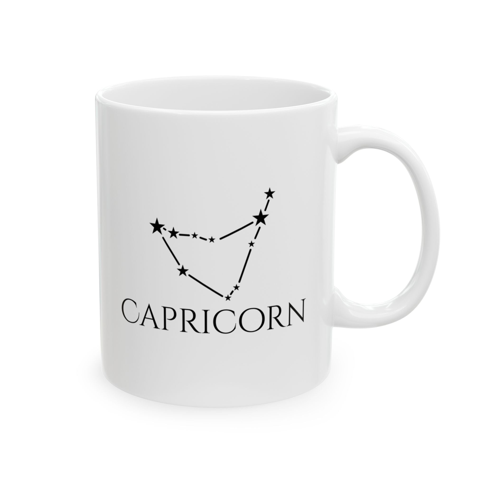 Capricorn Zodiac Mug | Astrology Coffee Mug | Horoscope Gift | Ceramic Zodiac Cup | Birthday Gift