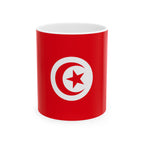 Tunisia Flag Mug | Patriotic Coffee Cup | Gift for Expats, Tunisia Heritage & Travelers