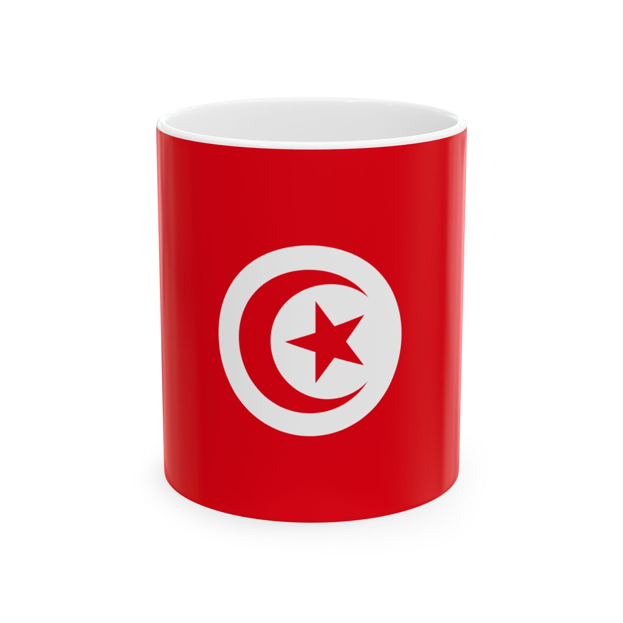 Tunisia Flag Mug | Patriotic Coffee Cup | Gift for Expats, Tunisia Heritage & Travelers