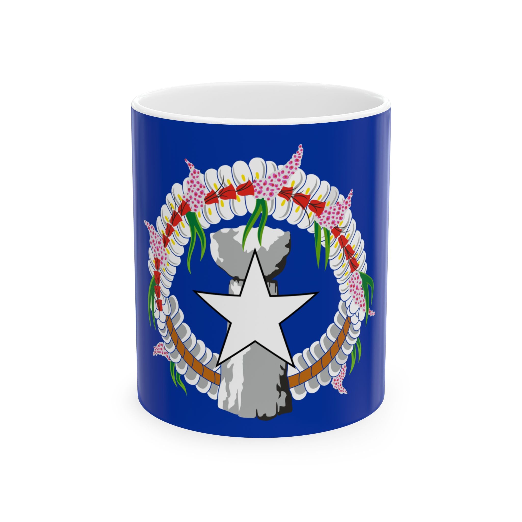 Northern Mariana Islands Flag Mug | Patriotic Coffee Cup | Gift for Expats, Northern Mariana Islands Heritage & Travelers