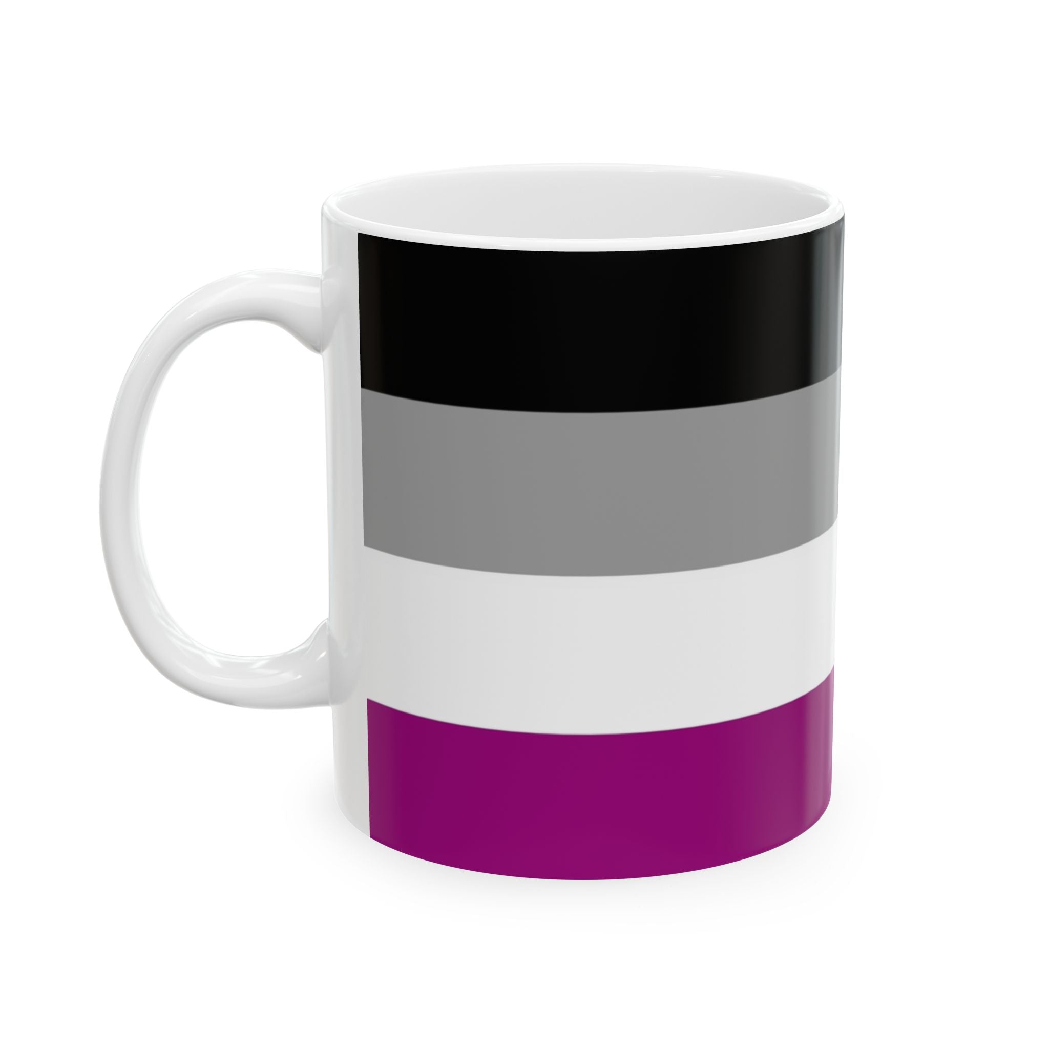 Asexual Pride Mug | Ace Flag Coffee Cup | LGBTQ+ Pride Gift | Queer Community Mug