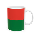 Madagascar Flag Mug | Patriotic Coffee Cup | Gift for Expats, Madagascar Heritage & Travelers