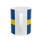 Sweden Flag Mug | Patriotic Coffee Cup | Gift for Expats, Sweden Heritage & Travelers