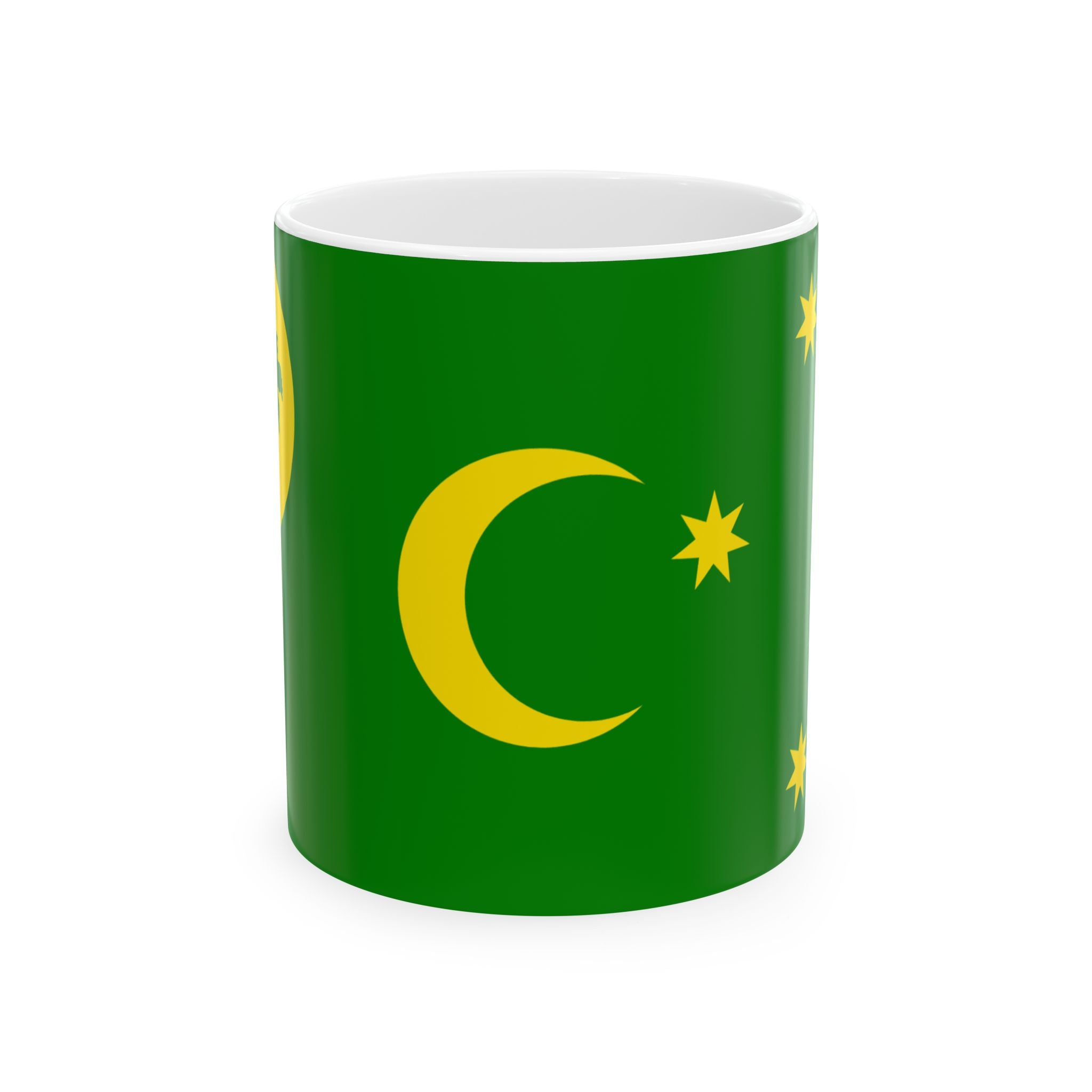 Cocos Islands Flag Mug | Patriotic Coffee Cup | Gift for Expats, Cocos Islands Heritage & Travelers