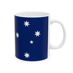 Australia Flag Mug | Patriotic Coffee Cup | Gift for Expats, Australia Heritage & Travelers