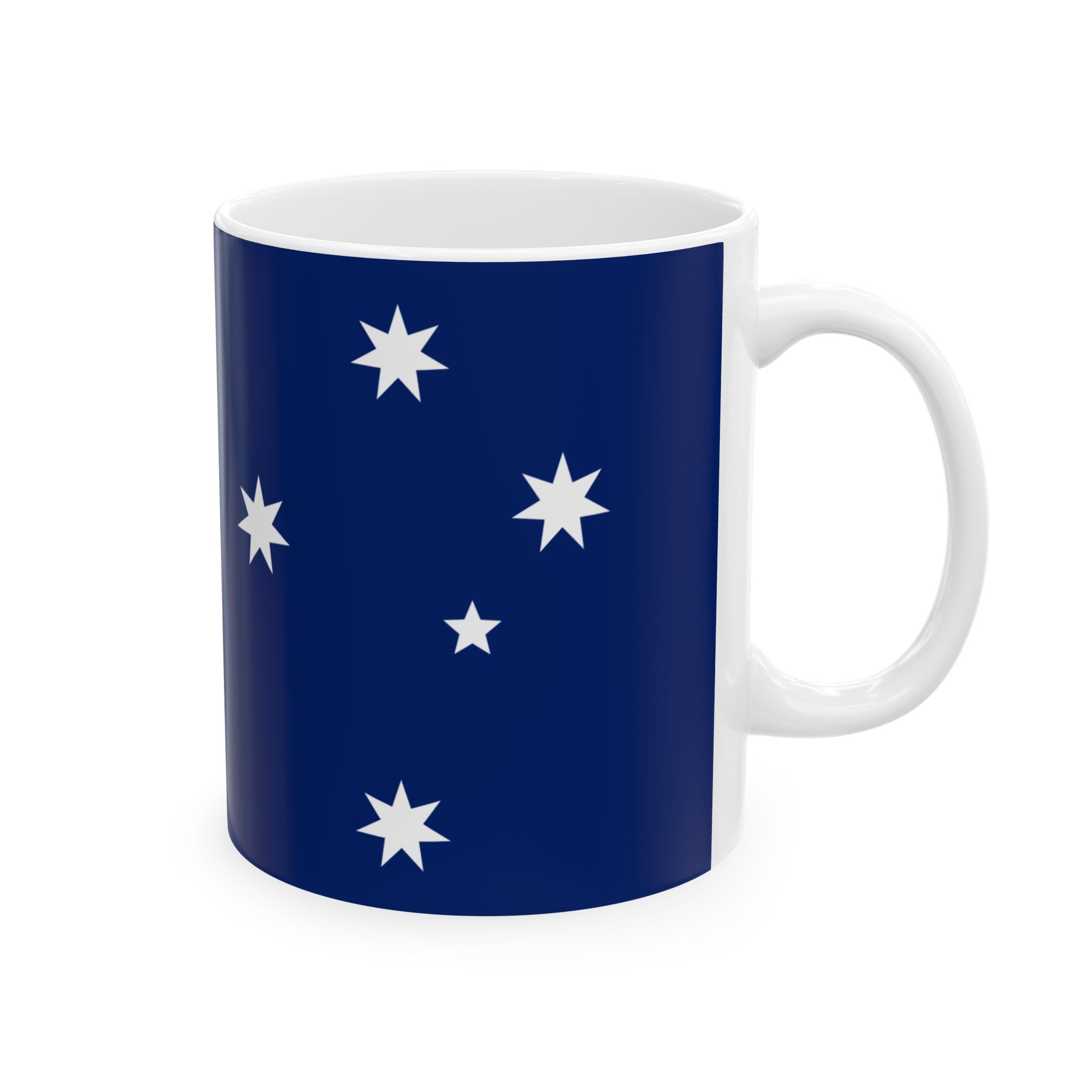 Australia Flag Mug | Patriotic Coffee Cup | Gift for Expats, Australia Heritage & Travelers