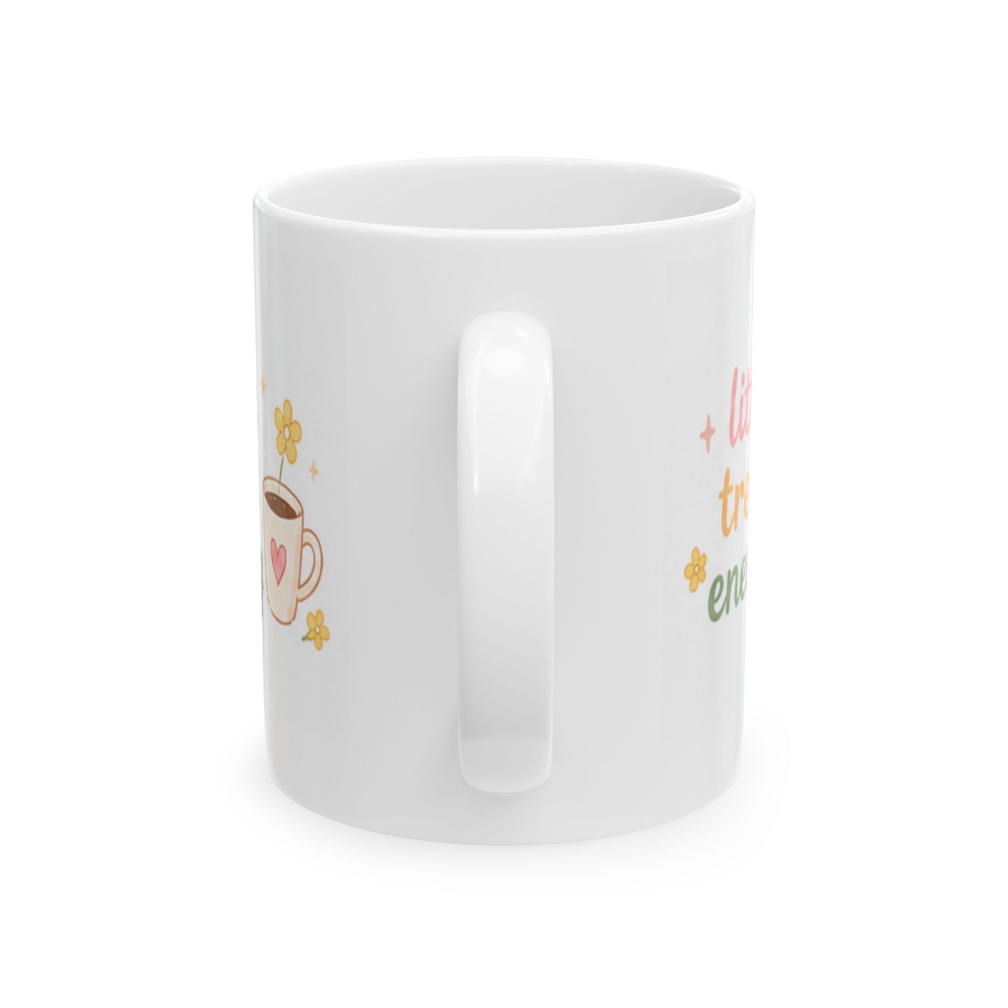 little treat energy Mug | Cute Girly Coffee Mug | Pink Aesthetic Coffee Cup | Coffee Lover Gift | Feminine Ceramic Mug