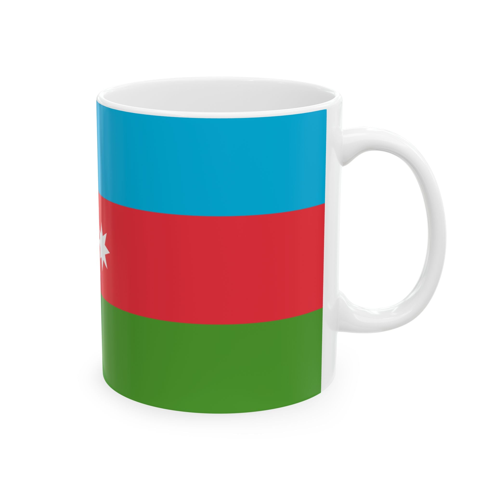 Azerbaijan Flag Mug | Patriotic Coffee Cup | Gift for Expats, Azerbaijan Heritage & Travelers