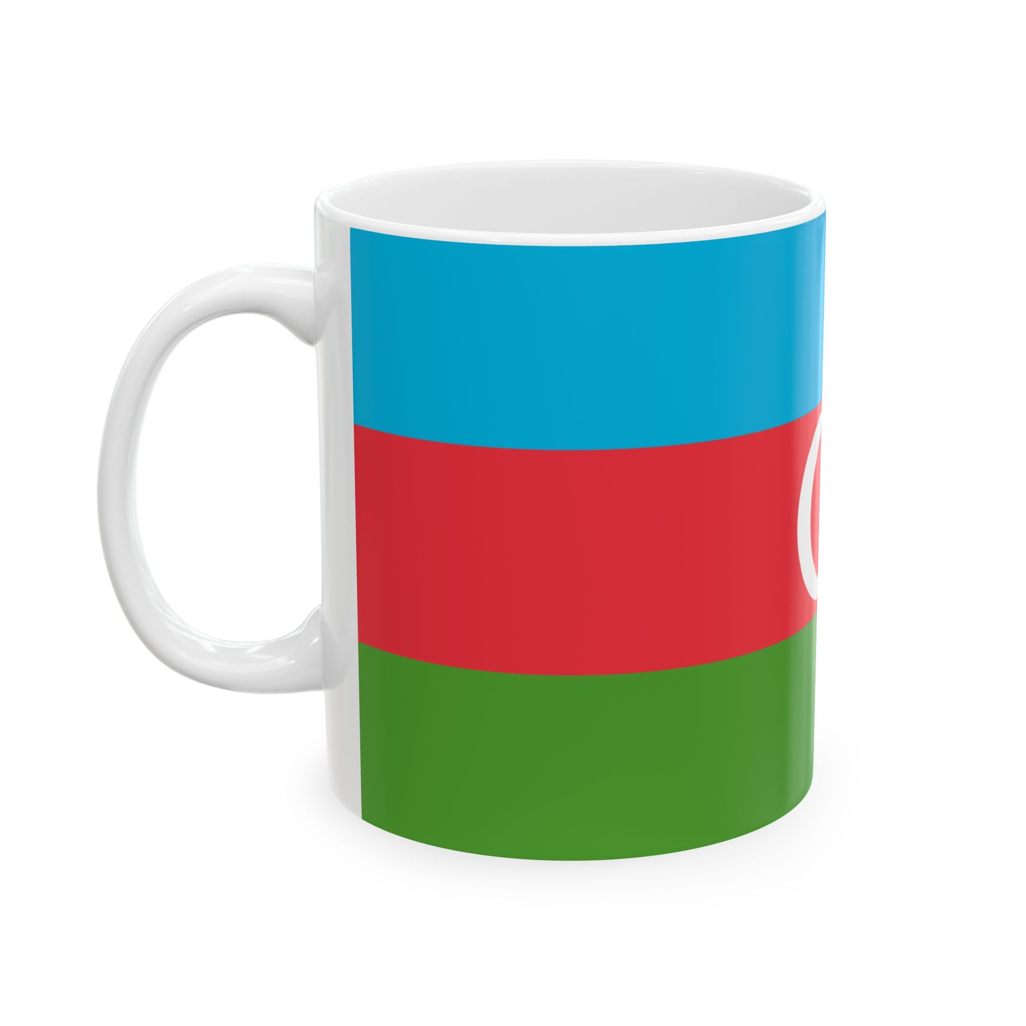 Azerbaijan Flag Mug | Patriotic Coffee Cup | Gift for Expats, Azerbaijan Heritage & Travelers