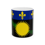 Guadeloupe Flag Mug | Patriotic Coffee Cup | Gift for Expats, Guadeloupe Heritage & Travelers