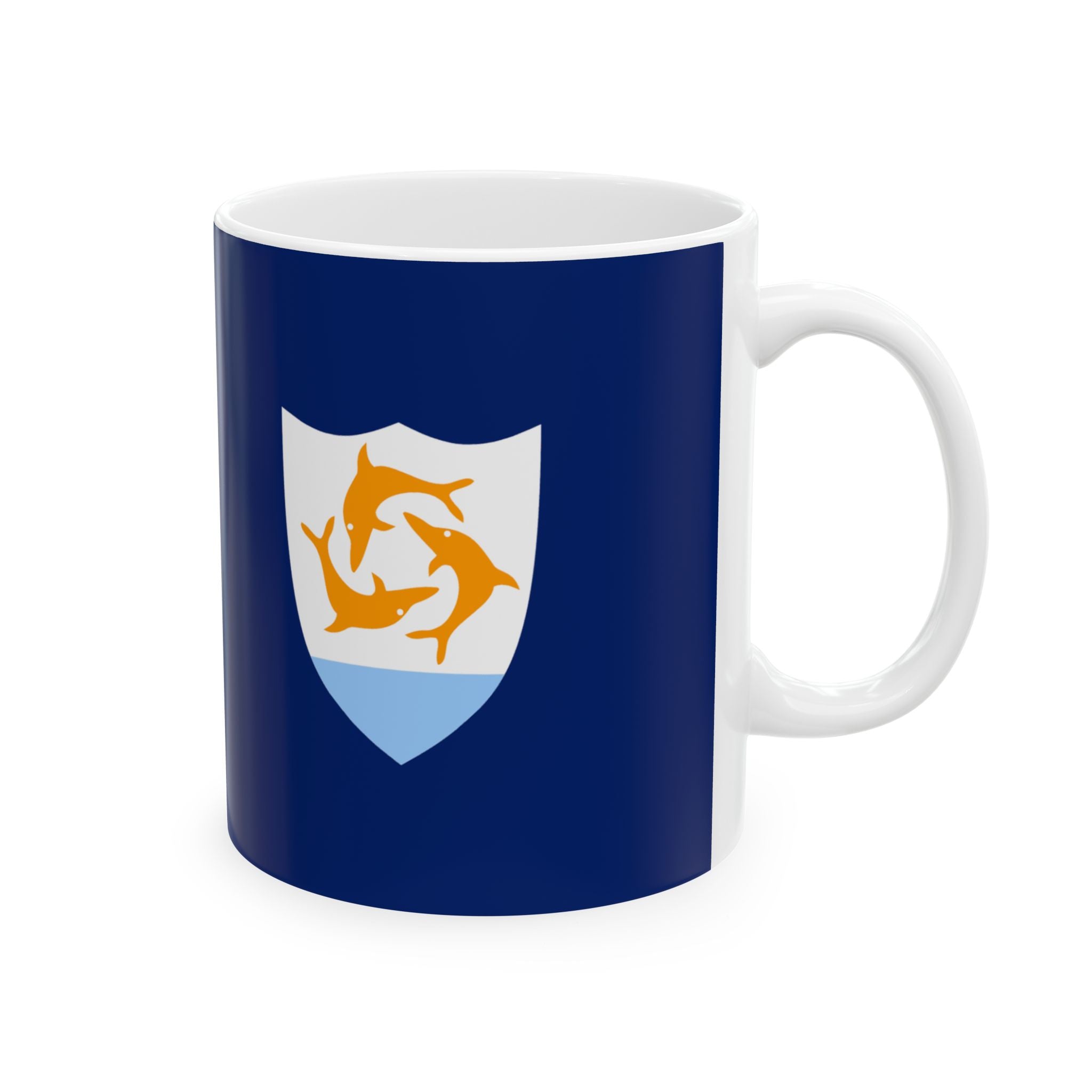 Anguilla Flag Mug | Patriotic Coffee Cup | Gift for Expats, Anguilla Heritage & Travelers