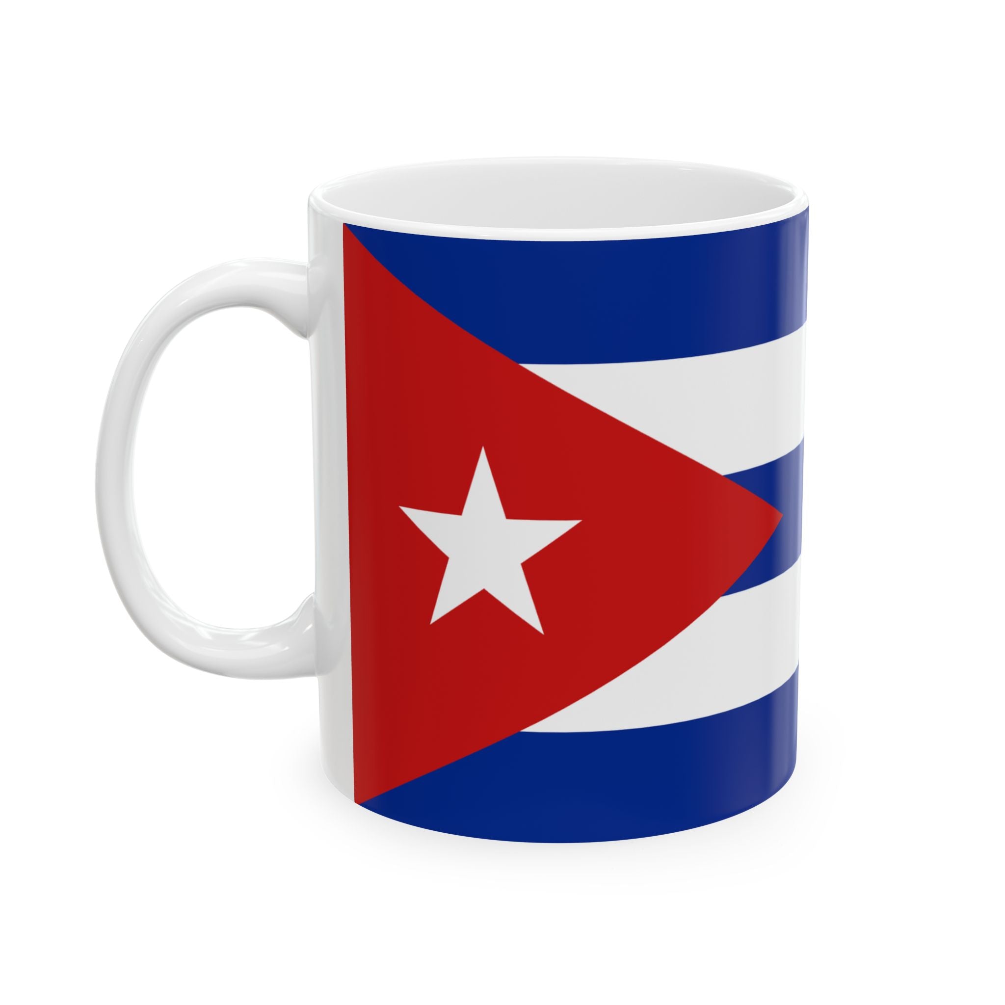 Cuba Flag Mug | Patriotic Coffee Cup | Gift for Expats, Cuba Heritage & Travelers