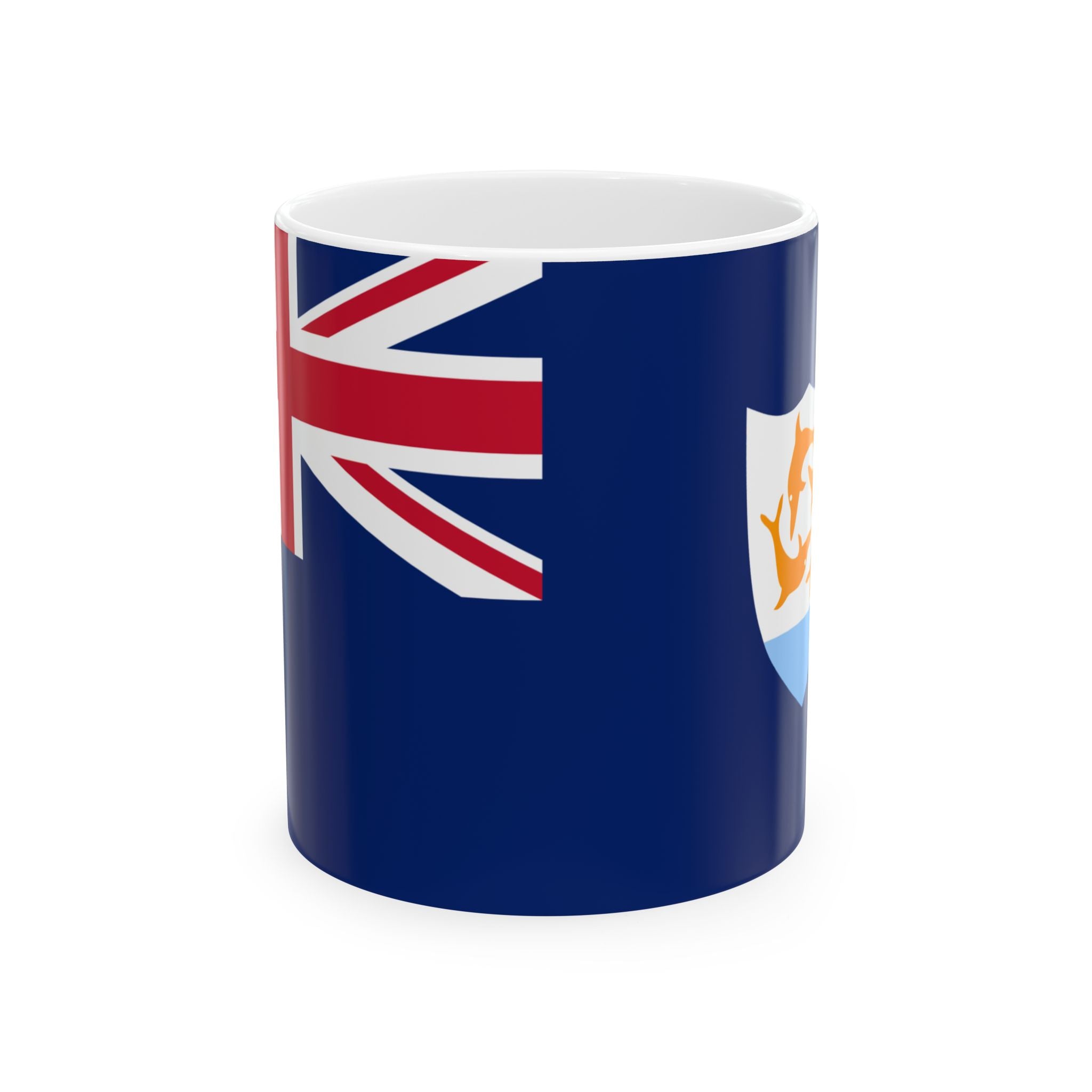 Anguilla Flag Mug | Patriotic Coffee Cup | Gift for Expats, Anguilla Heritage & Travelers