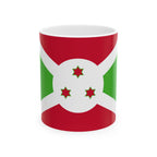 Burundi Flag Mug | Patriotic Coffee Cup | Gift for Expats, Burundi Heritage & Travelers