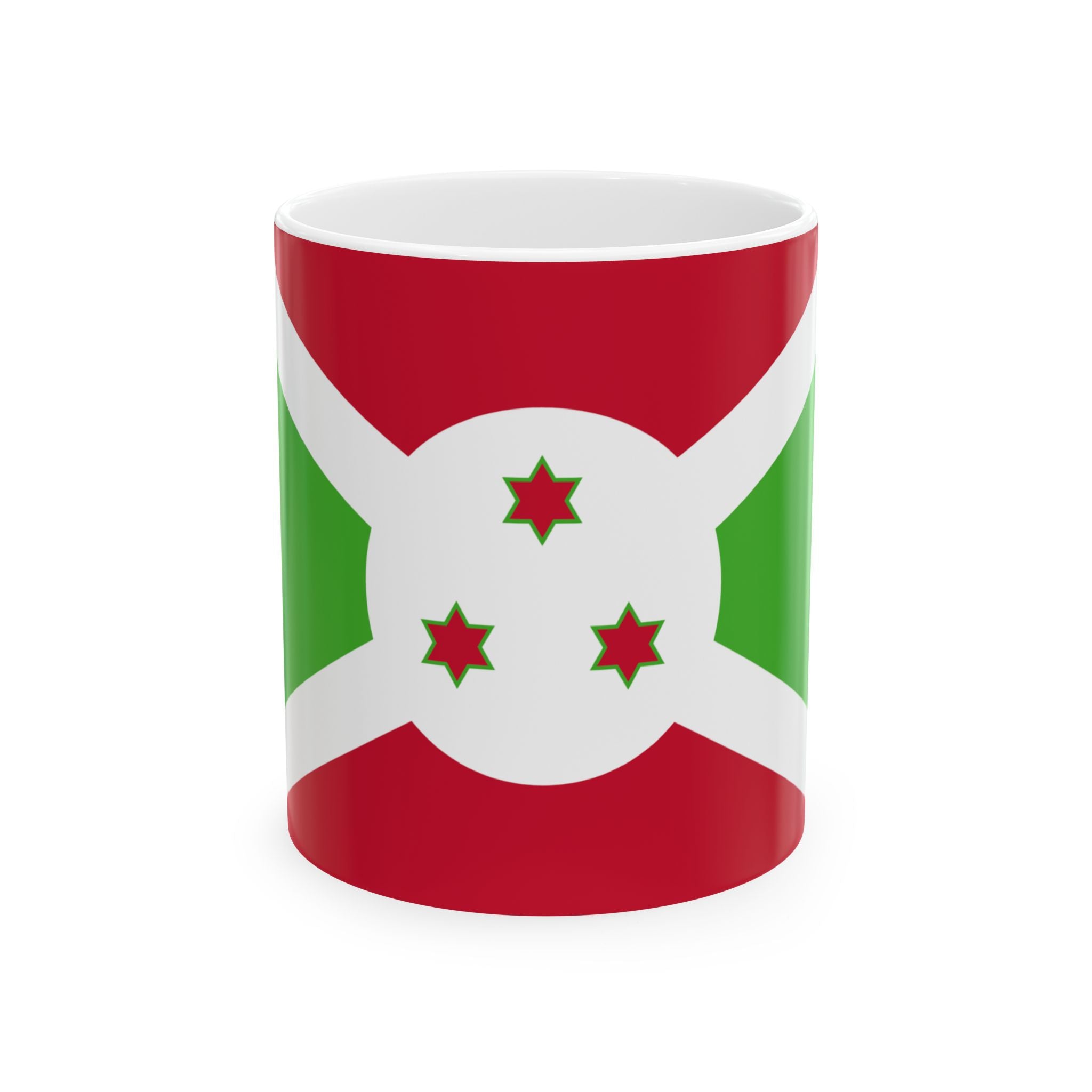 Burundi Flag Mug | Patriotic Coffee Cup | Gift for Expats, Burundi Heritage & Travelers
