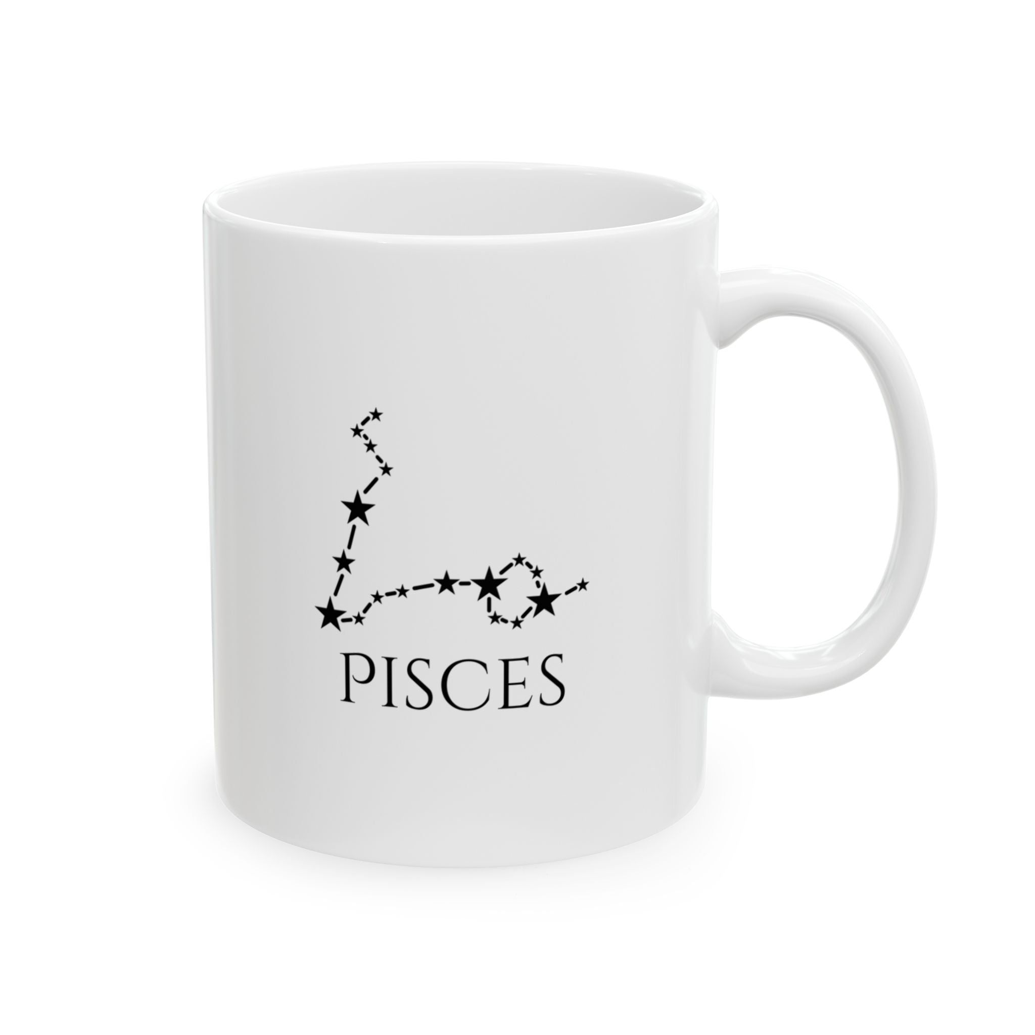 Pisces Zodiac Mug | Astrology Coffee Mug | Horoscope Gift | Ceramic Zodiac Cup | Birthday Gift