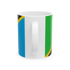 Tanzania Flag Mug | Patriotic Coffee Cup | Gift for Expats, Tanzania Heritage & Travelers