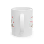 stay sweet & caffeinated Mug | Cute Girly Coffee Mug | Pink Aesthetic Coffee Cup | Coffee Lover Gift | Feminine Ceramic Mug