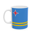 Aruba Flag Mug | Patriotic Coffee Cup | Gift for Expats, Aruba Heritage & Travelers