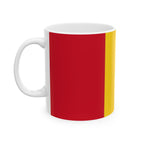 Guinea Flag Mug | Patriotic Coffee Cup | Gift for Expats, Guinea Heritage & Travelers