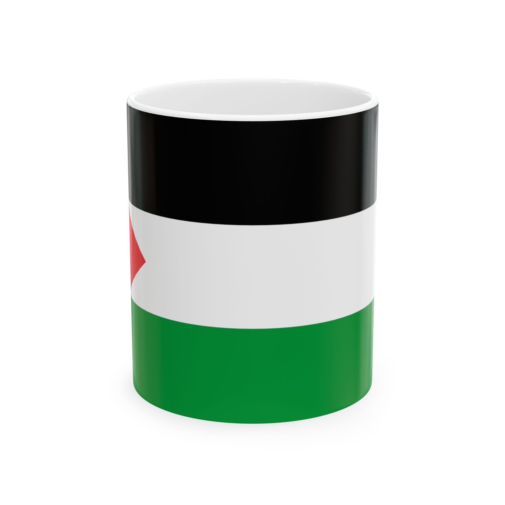 Palestine Flag Mug | Patriotic Coffee Cup | Gift for Expats, Palestine Heritage & Travelers