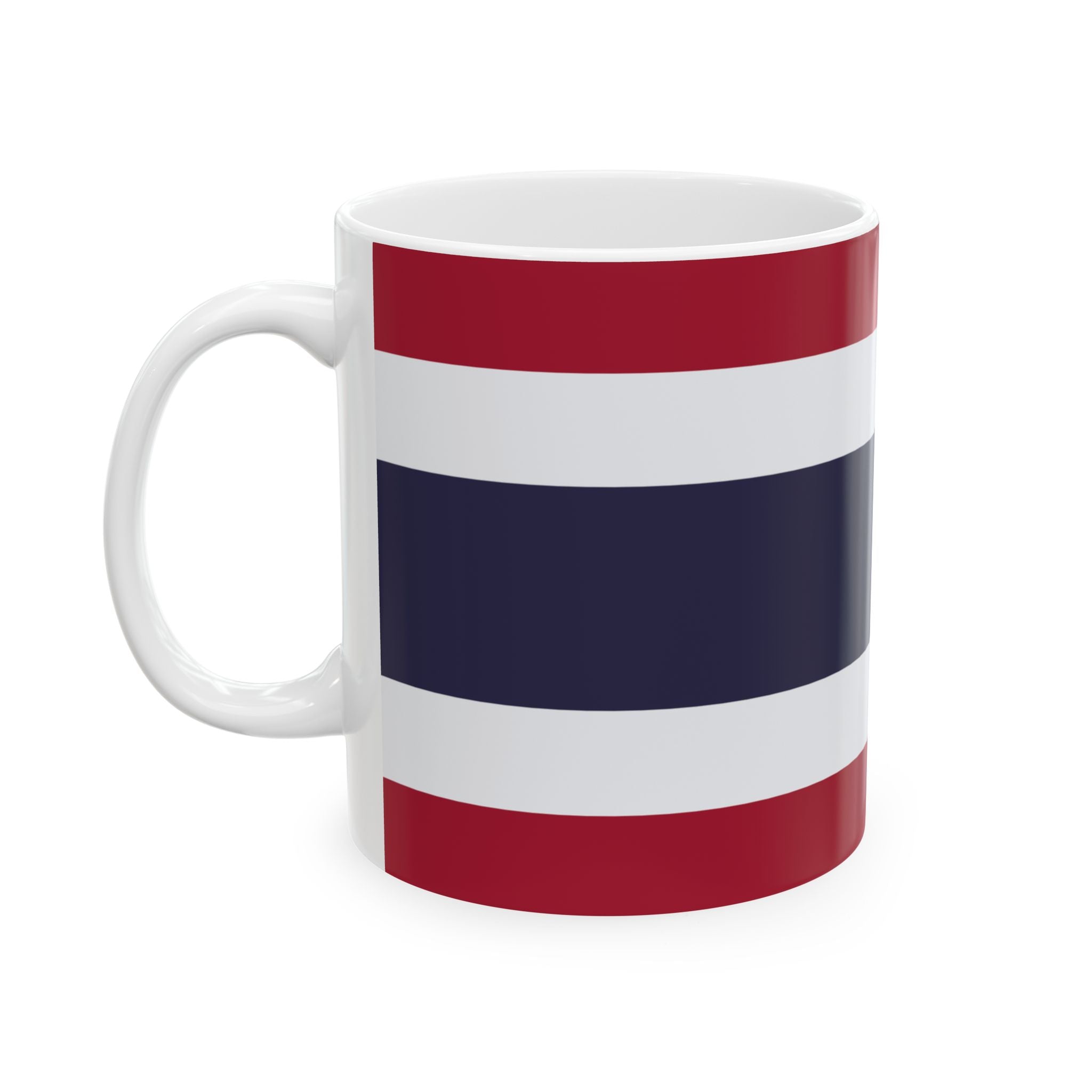 Thailand Flag Mug | Patriotic Coffee Cup | Gift for Expats, Thailand Heritage & Travelers